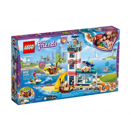 Lego Friends Centrum ratunkowe w latarni morskiej 41380