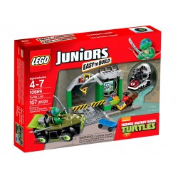 Lego Turtles Juniors Jaskinia Żółwia 10669