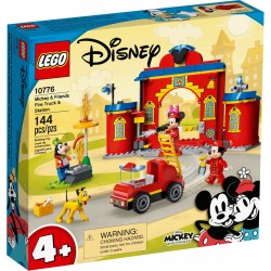 Lego Disney Mickey and Friends Remiza i wóz strażacki Myszki Miki i przyjaciół 10776