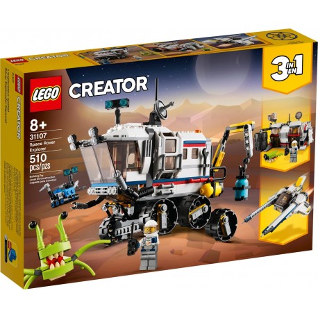 Lego Creator 3 w 1 Łazik kosmiczny 31107