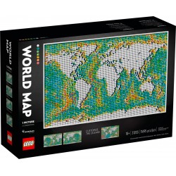 Lego Art Mapa Świata 31203
