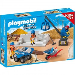 Playmobil City Action SuperSet Plac budowy 6144
