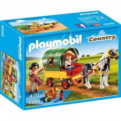 Playmobil Country Wycieczka bryczką kucyków 6948