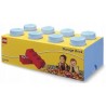 Pojemnik Lego Klocek 8, błękitny 40041736
