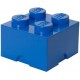 Pojemnik Lego Klocek 4, niebieski 40031731