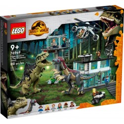 Lego Jurassic World Atak giganotozaura i terizinozaura 76949