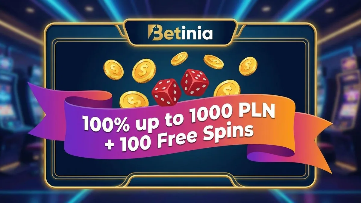 Betinia bonus powitalny